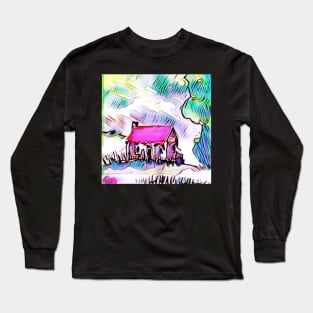 Cottage in new zealand Long Sleeve T-Shirt